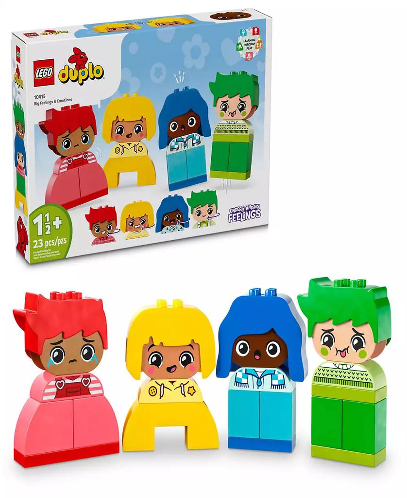 LEGO DUPLO My First Big Feelings Emotions Interactive Toy 10415, 23 Pieces