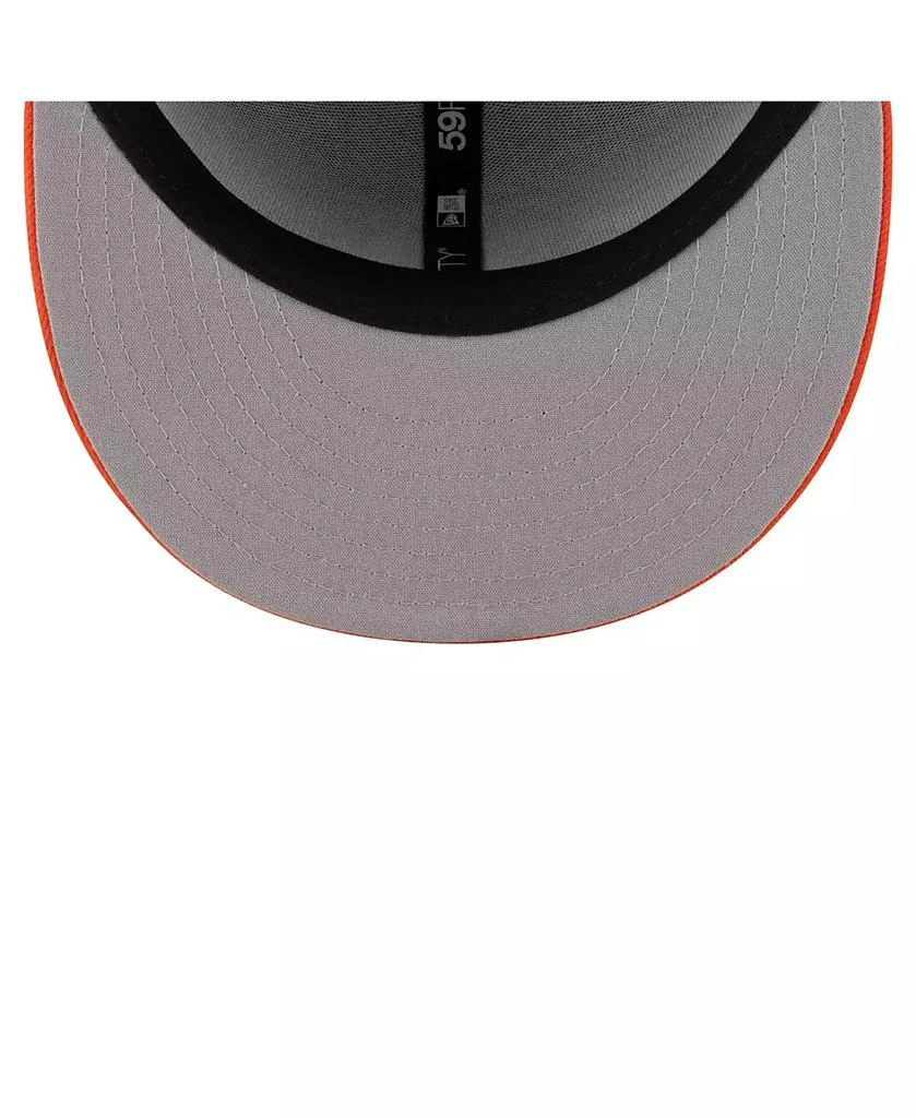 New Era Men's Black/Orange Miami Hurricanes On-Field 59FIFTY Fitted Hat 5