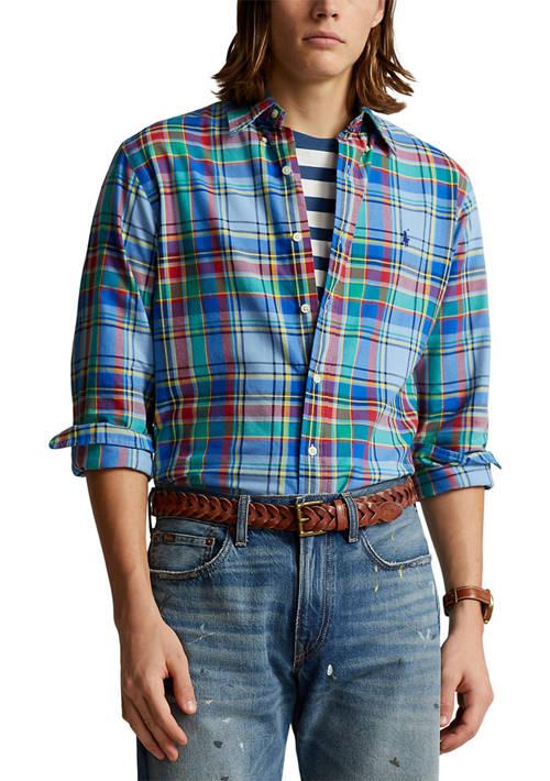 Ralph Lauren Ralph Lauren Classic Fit Plaid Oxford Shirt