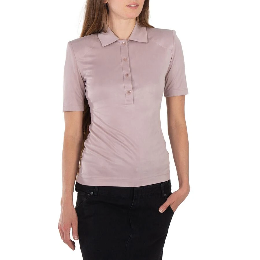 Tibi Wheat Lean Polo Shirt 1