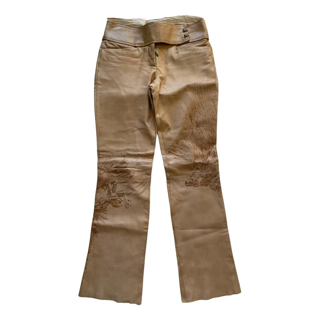 Roberto Cavalli Roberto Cavalli Leather trousers 1