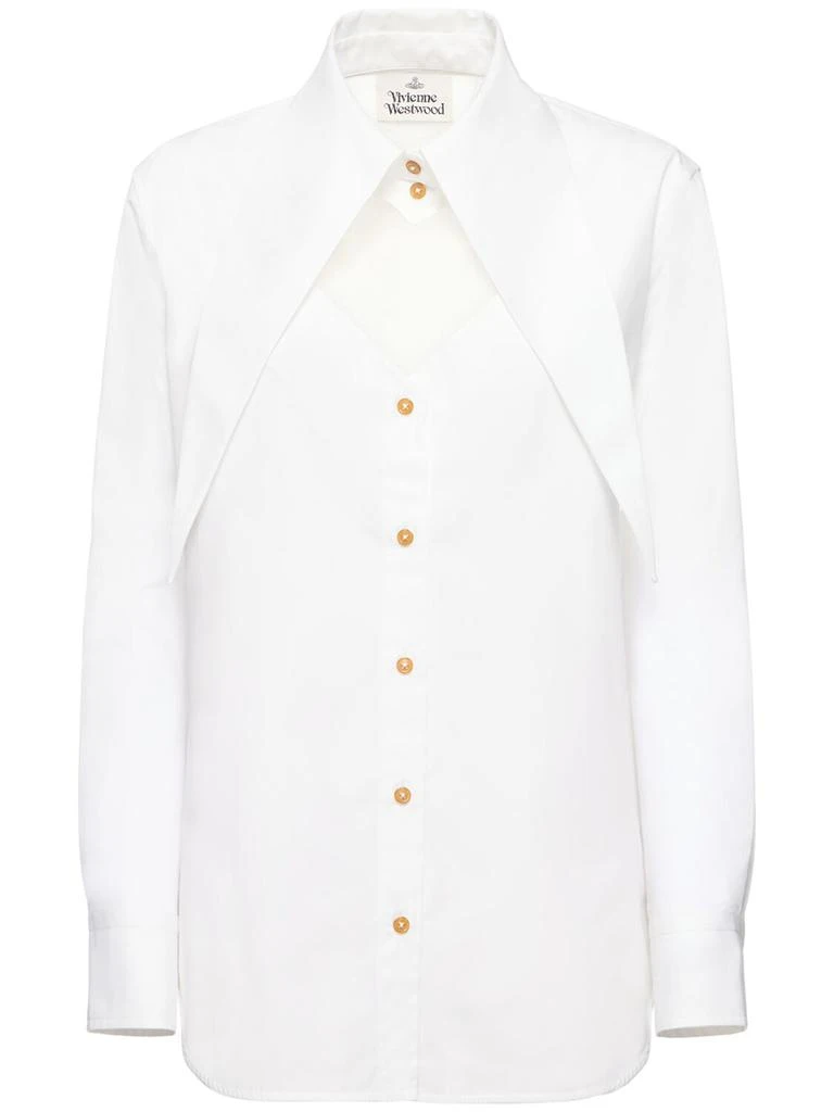 Vivienne Westwood Heart Cotton Poplin Shirt 1
