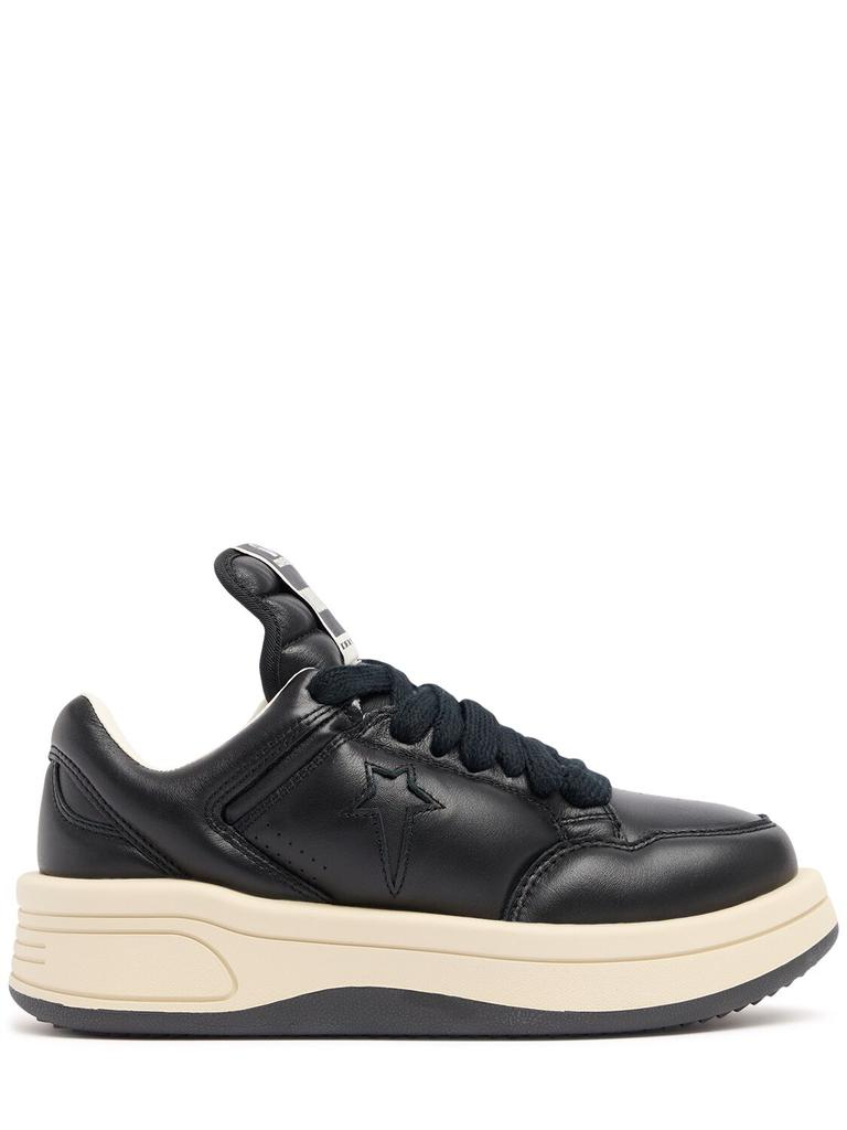 Rick Owens DRKSHDW Porterville High Vintage スニーカー Rick Owens DRKSHDW Black Porterville Jumbo Laced Abstract