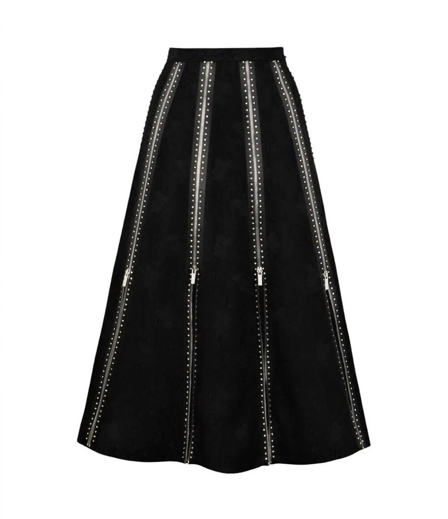CHRISTOPHER KANE Christopher Kane - Lace Jacquard Diamond Skirt 4