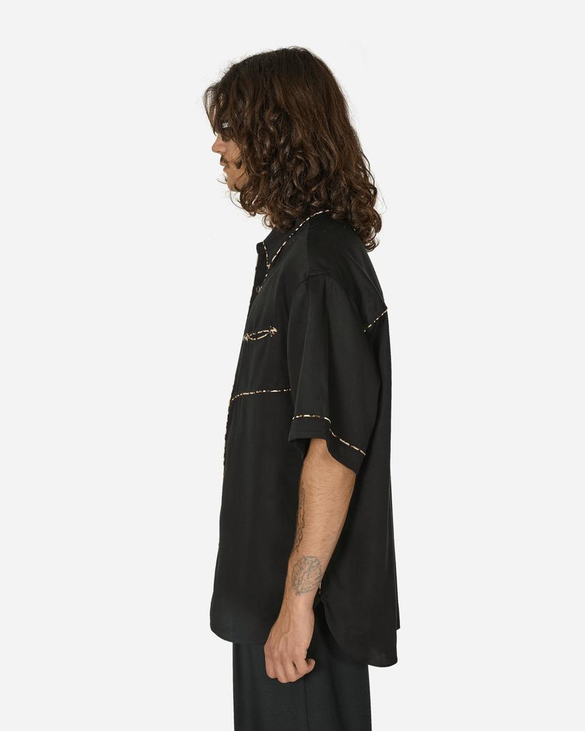 WACKO MARIA◆WESTERN SHIRT S/S BLACK Wacko Maria Western Shirt Black - Shirts - BeyondStyle