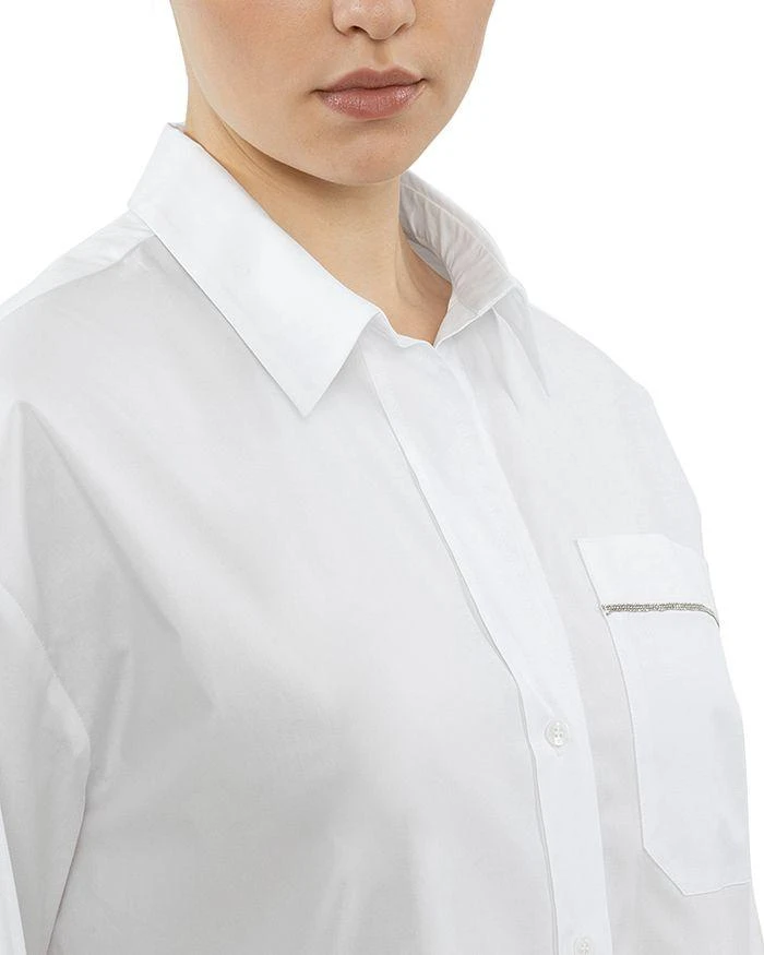 Peserico Embellished Chest Pocket Shirt 3