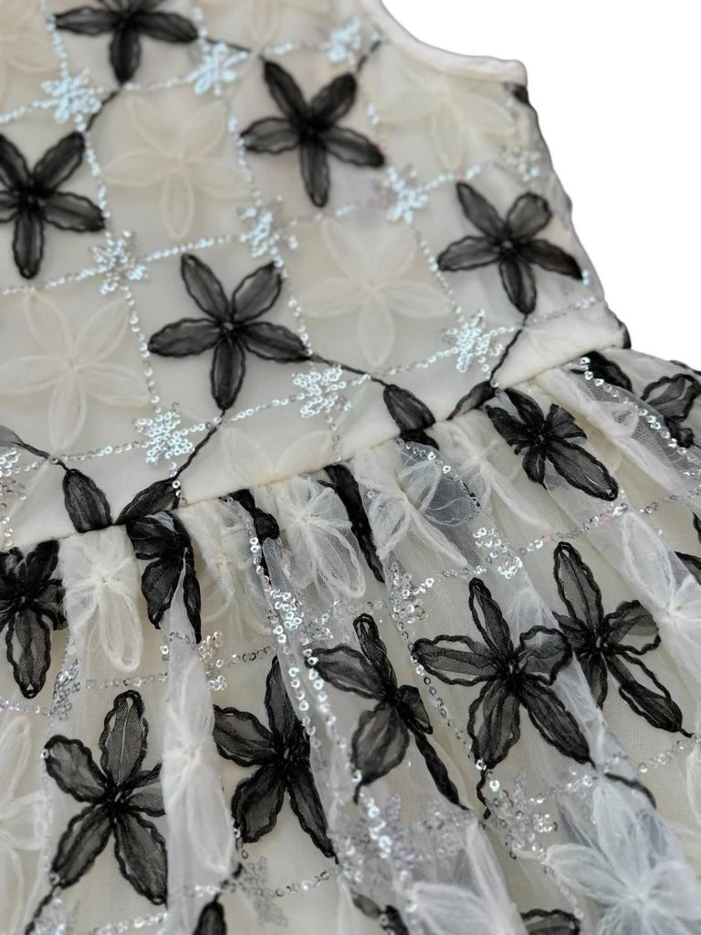 Hannah Banana Hannah Banana - Girl
s Flower Mesh Party Dress 3