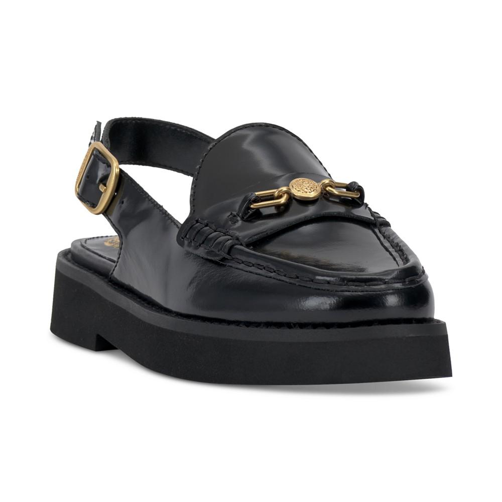 Vince Camuto Women's Torrie Platform Slingback Tailored Loafer Flats