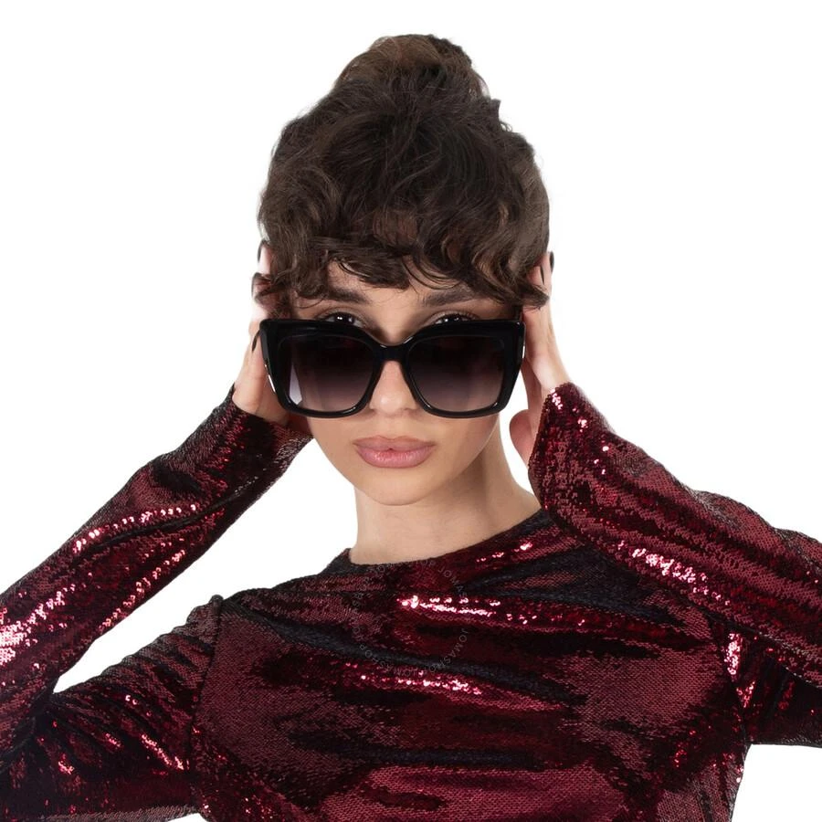 Barton Perreira Devine Smoke Gradient Butterfly Ladies Sunglasses BP40037I 01B 54 2