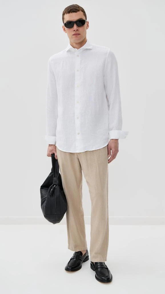 NN07 Andrew Linen Dress Shirt 4