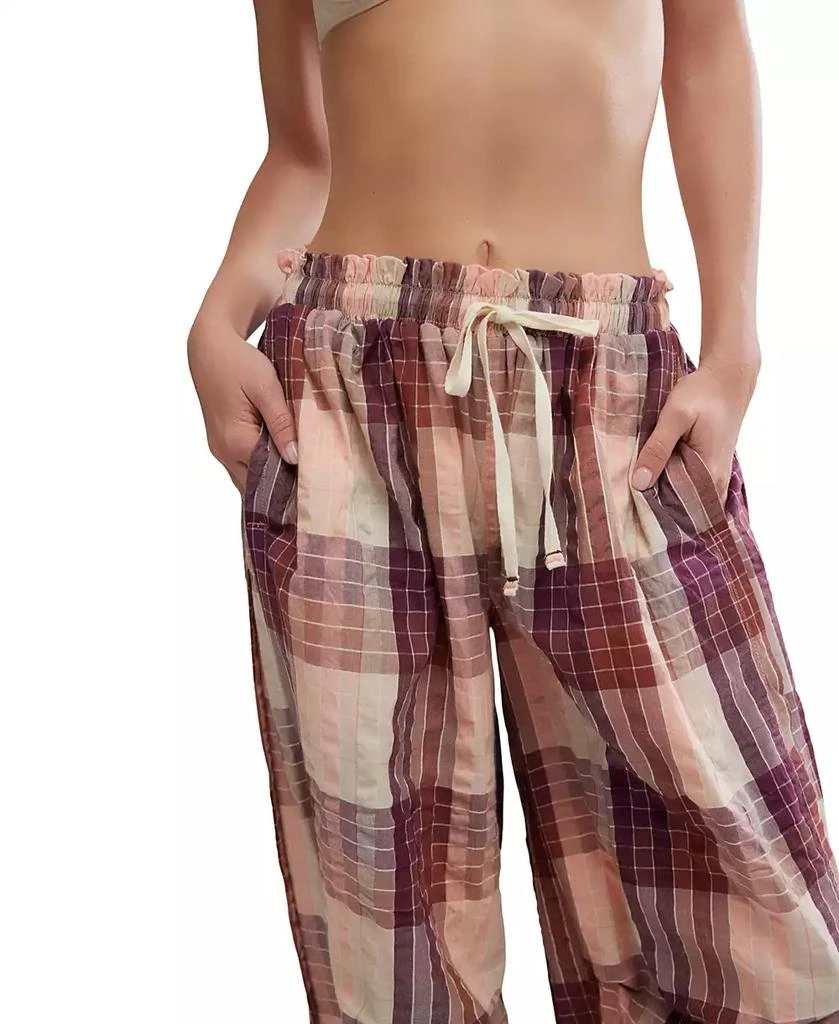 Free People Women
s Find The Time Lounge Mid-Rise Pants 4