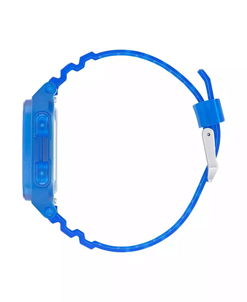 Adidas Unisex Gmt Digital One Gmt Blue Resin Strap Watch 47mm 2
