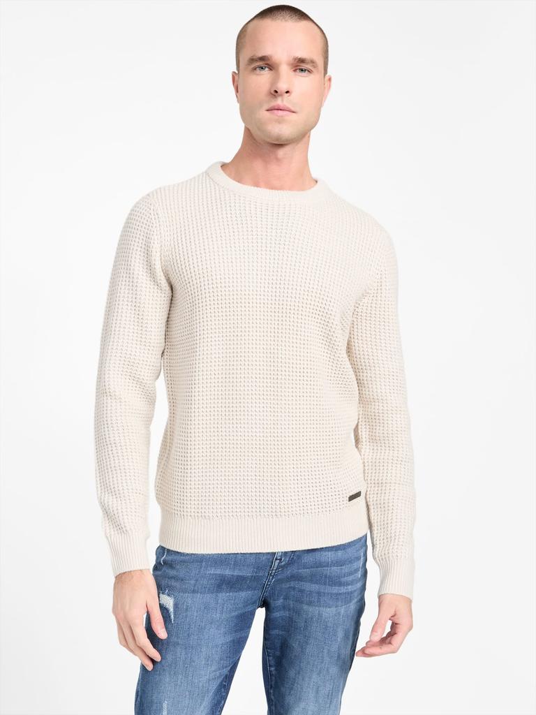 Guess Factory Halter Waffle-Knit Sweater