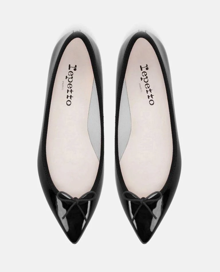 Repetto Brigitte Pointed Toe Patent Leather Ballet Flats 2
