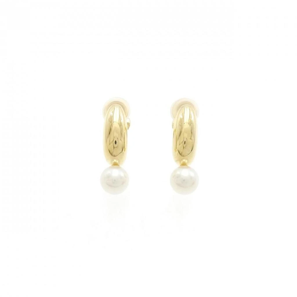 Mikimoto yellow gold (18K) Clip Earrings (Pre-Owned) 1