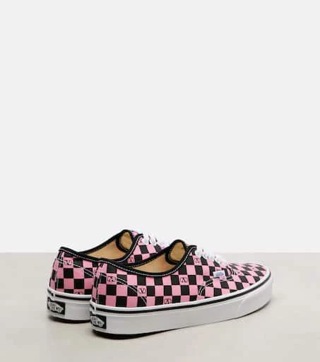 Valentino and Vans VLogo checked sneakers 2
