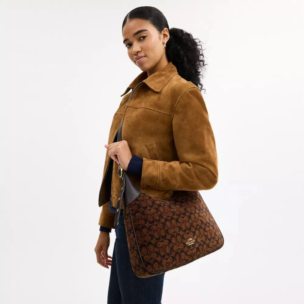 Coach Ella Shoulder Bag In Signature Chenille 3