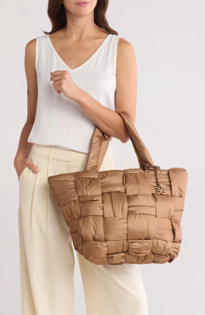 Sam Edelman Elcie Woven Large Tote Bag 2