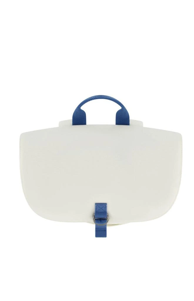 New Balance Blue & White Canvas Backpack 7