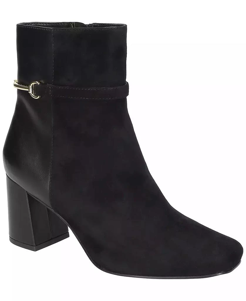 Bella Vita Women's Quincy Square Toe Ankle Boots 1