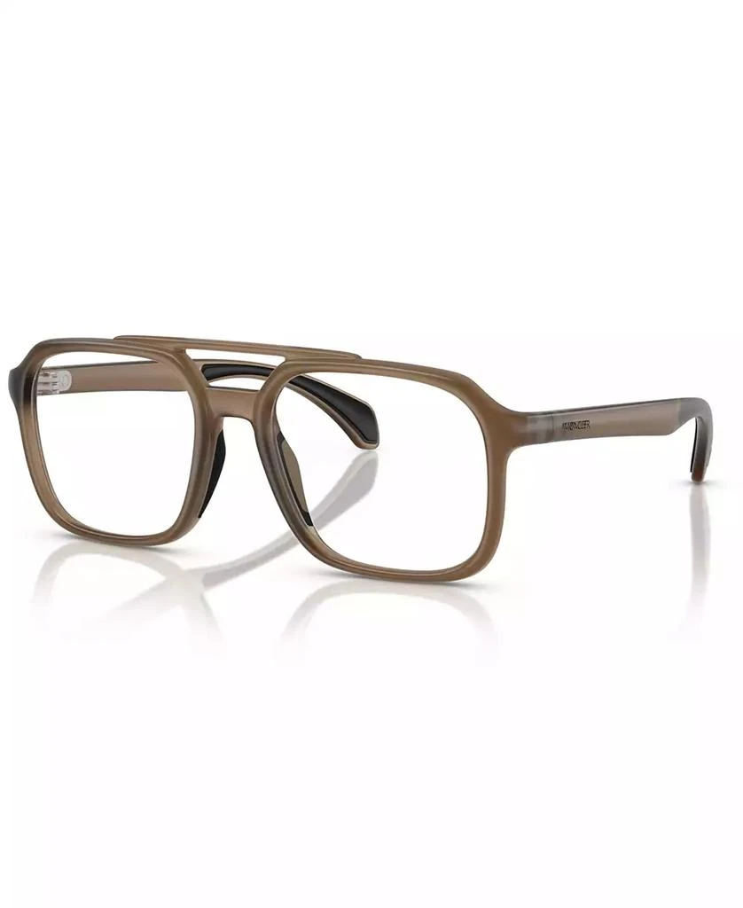 Shop Moncler Eyewear Round Frame Glasses on Sale at  display picture 1