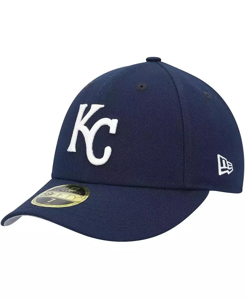New Era Men's Navy Kansas City Royals Oceanside Low Profile 59FIFTY Fitted Hat 1