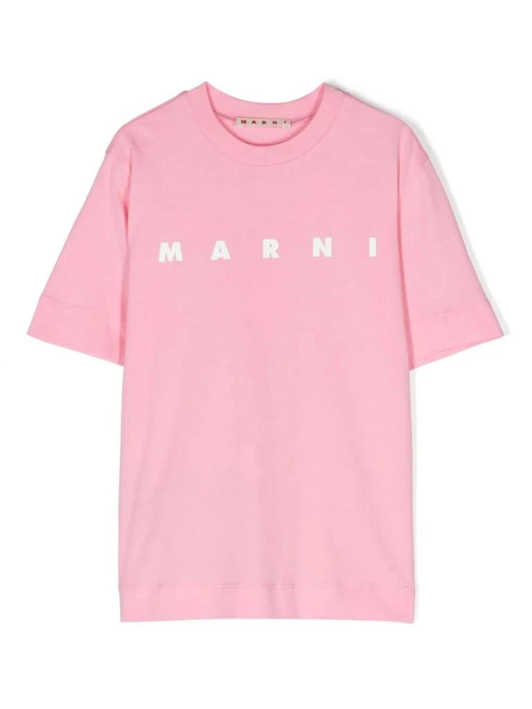 Marni T-shirt Con Logo 1
