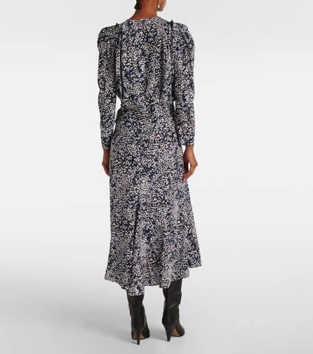 Isabel Marant Zarga printed silk-blend blouse 3