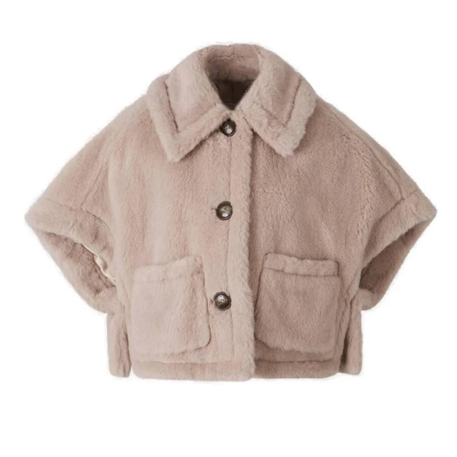 コート MAX MARA SAND WOOL BLEND NOGARA COAT Double-breasted wool and cashmere coat, sand | 