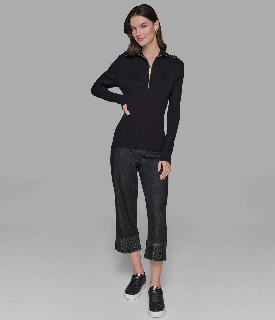 Karl Lagerfeld Paris HALF ZIP SWEATER 3