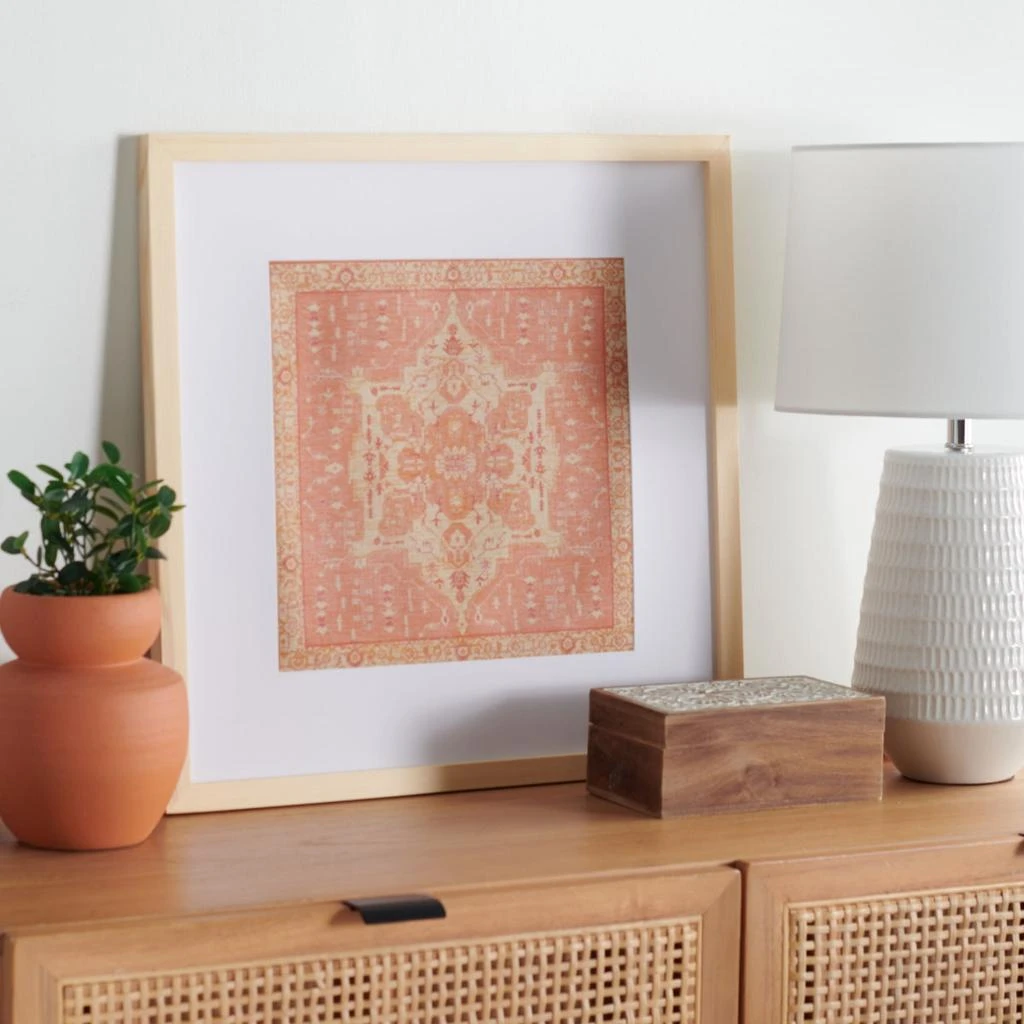 Safavieh Ishtar 18X18" Framed Textile