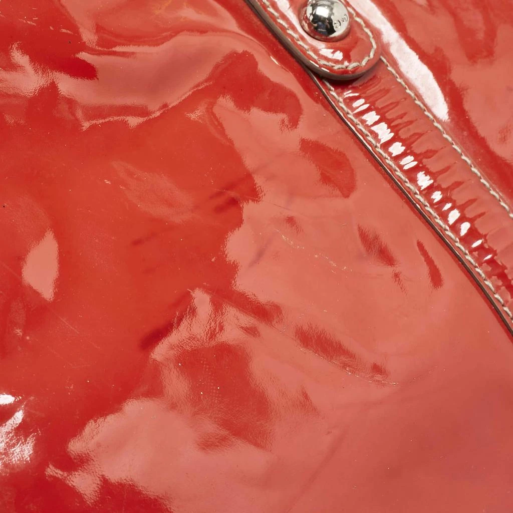 Dolce & Gabbana D&G Red Patent Leather Estelle Tote 9