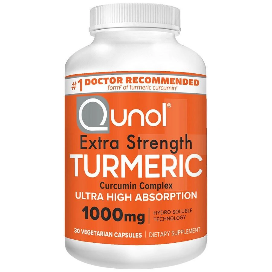 Qunol Extra Strength Turmeric 1000 mg Vegetarian Capsules 4