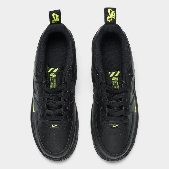 NIKE Big Kids' Nike Air Force 1 LV8 Glow Swoosh Casual Shoes 5