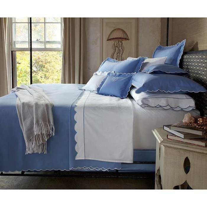 Matouk Diamond Pique Euro Sham 2