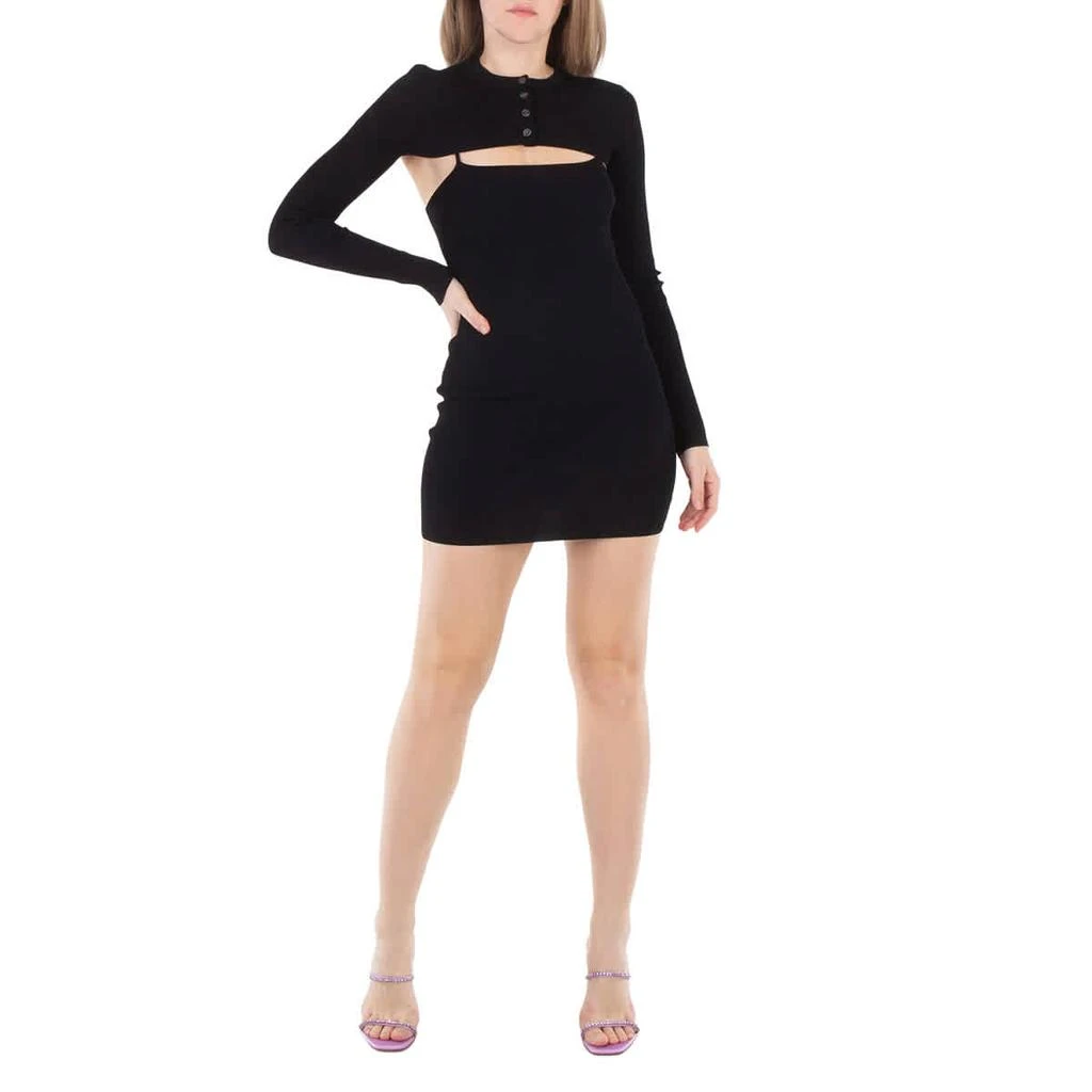 Alexander Wang T by Alexander Wang Mini Dress With Cropped Cardigan 1