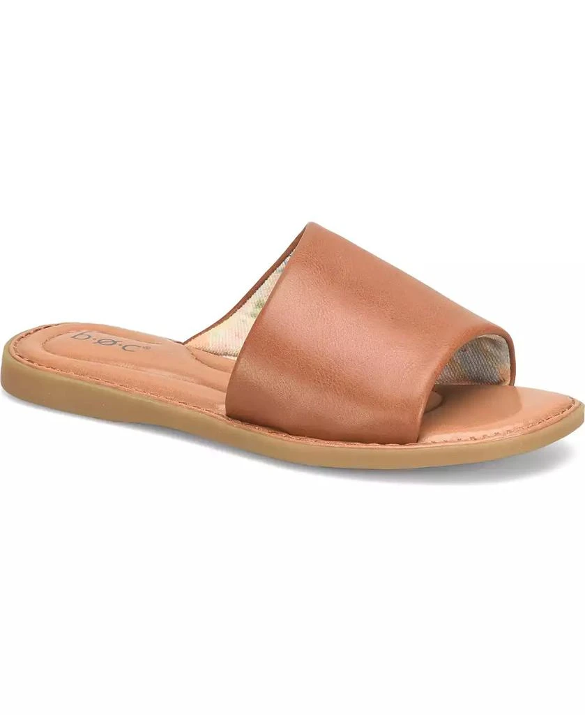 b.o.c. Women's Keely Flat Slide Comfort Sandals 1
