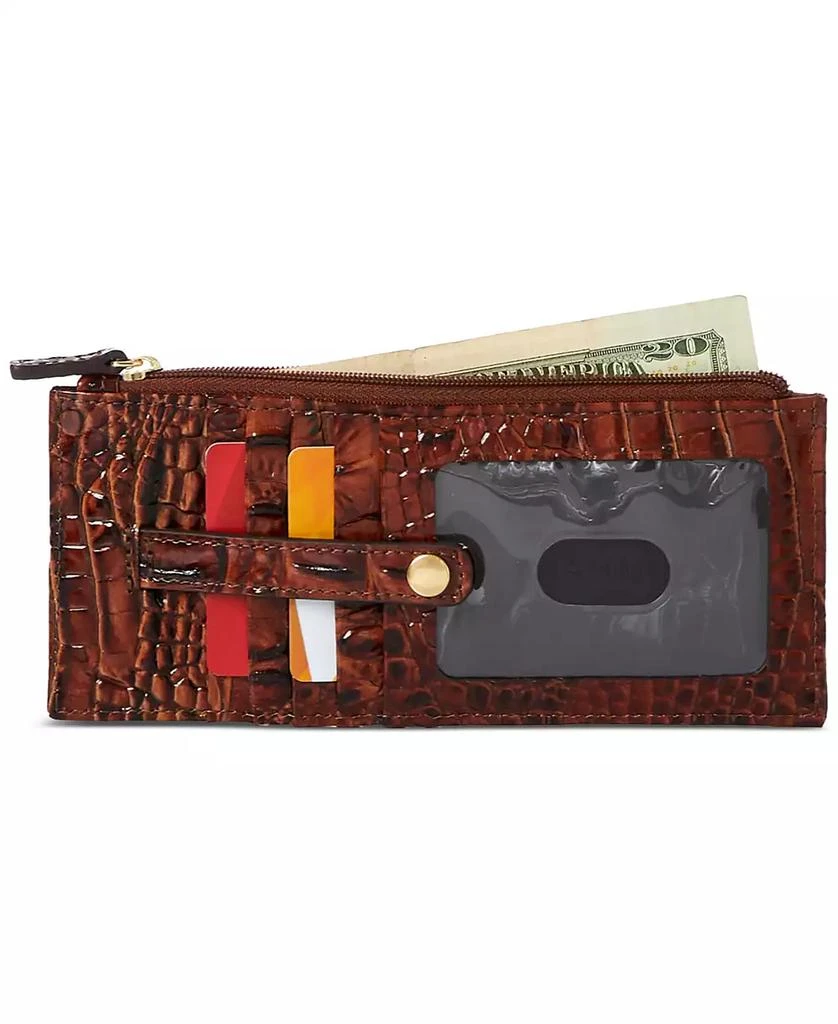 Brahmin Credit Card Melbourne Embossed Leather Wallet 2