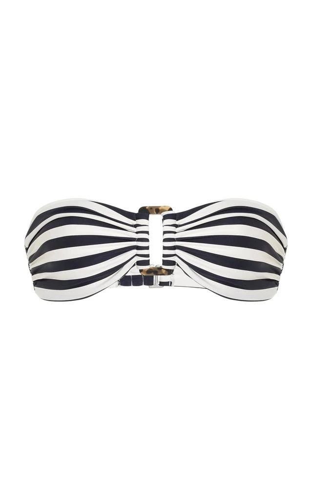Anemos Anemos - Exclusive Bandeau Bikini Top - Stripe - XL - Moda Operandi 1