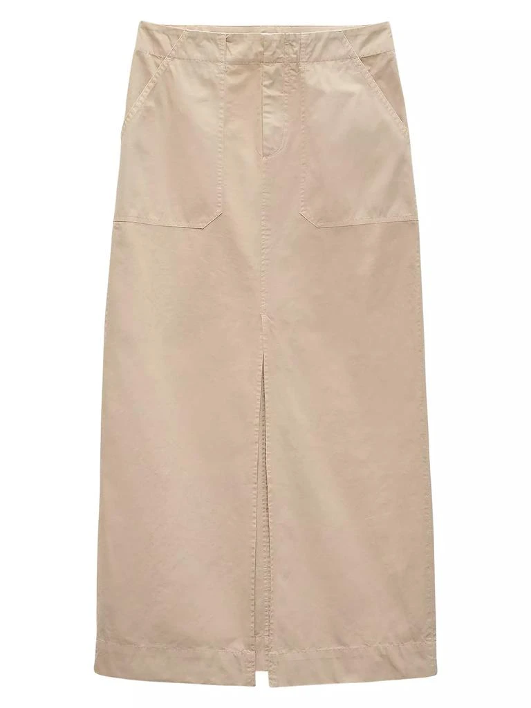 Rag & Bone Leyton Cotton Twill Maxi Skirt 1