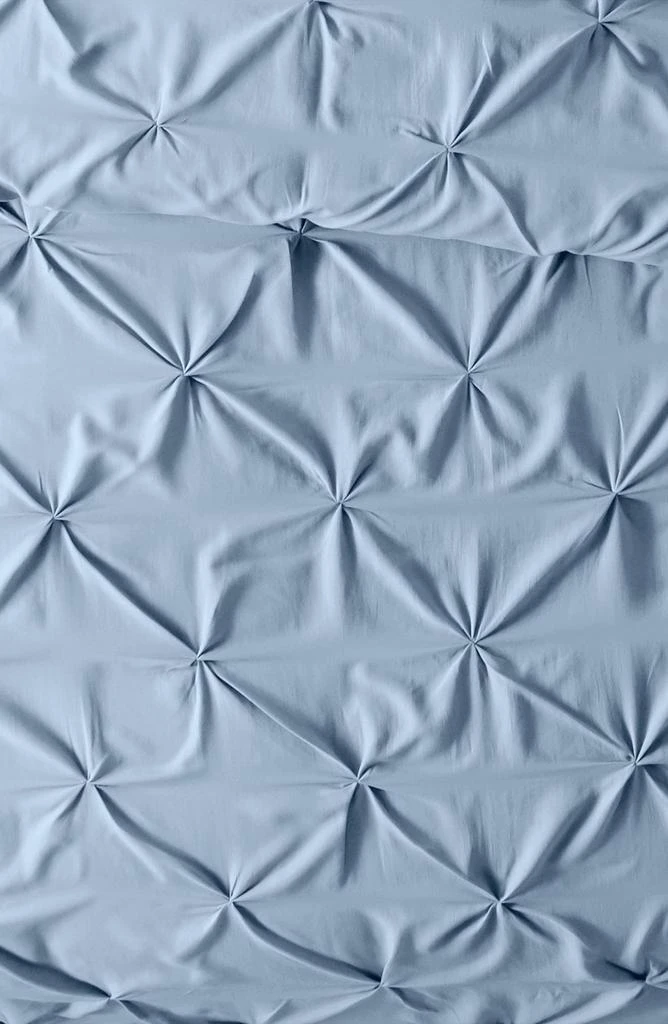 IENJOY HOME HOME SPUN Premium Ultra Soft 3-Piece Pinch Pleat Duvet Cover Set 2
