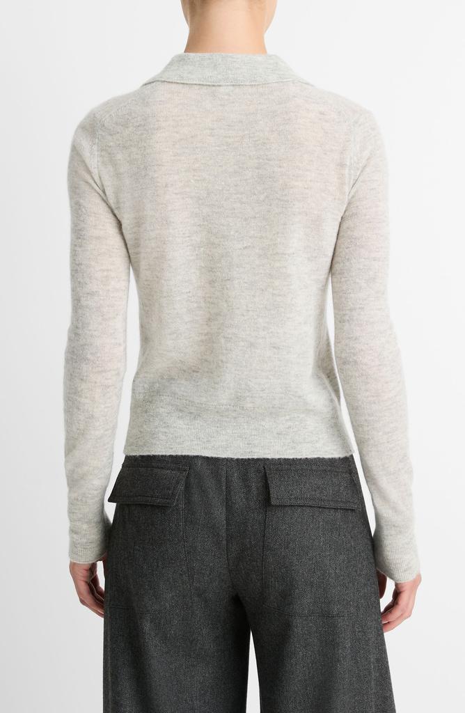 Vince Wool Blend Polo Sweater