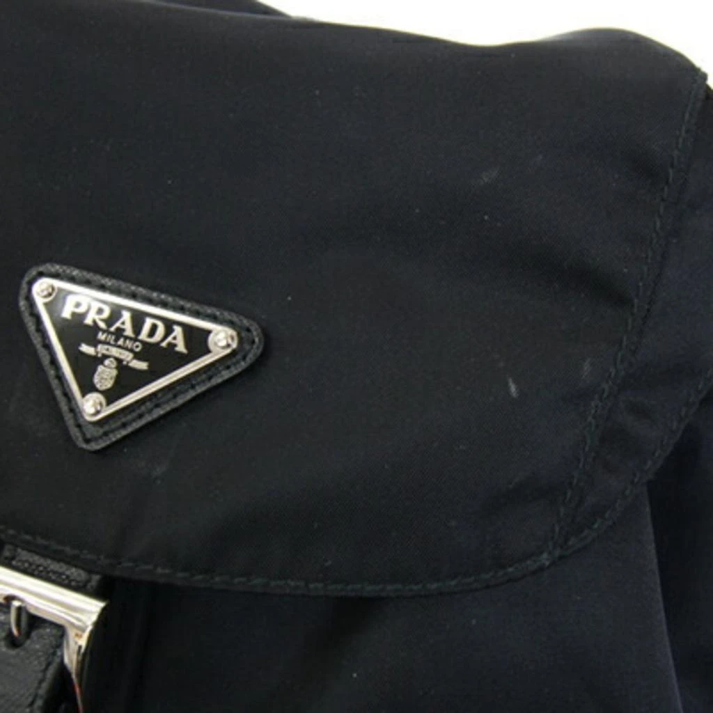 Prada Nylon Leather Backpack (Pre-Owned) 6