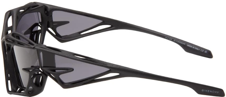 Givenchy Black Giv Cut Cage Sunglasses 3