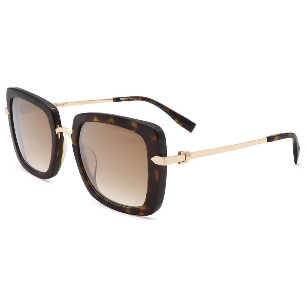 TRUSSARDI Trussardi Women's Brown Square Sunglasses