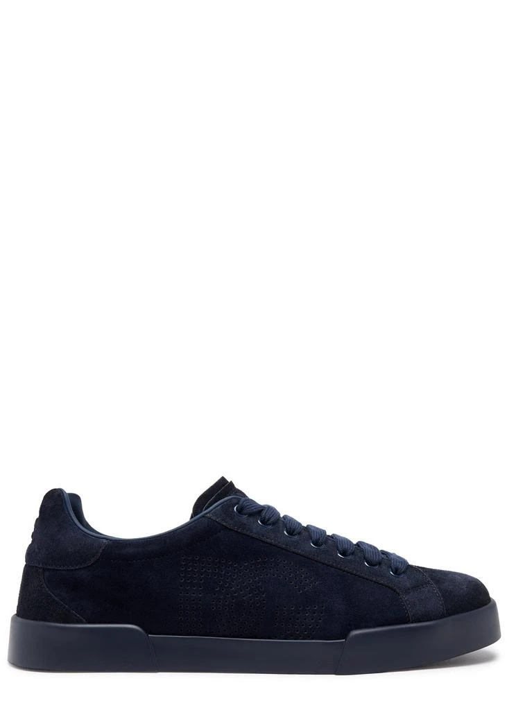 Dolce & Gabbana Portofino suede sneakers 1