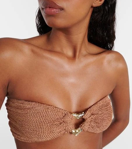 Hunza G Nicole embellished bikini 4
