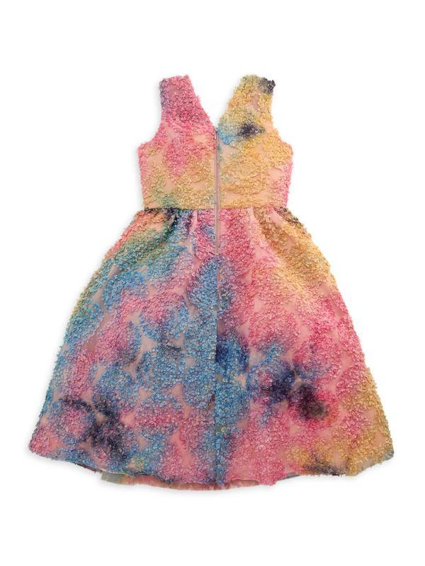 Christian Siriano Girl's Multi Tiered Ombré Gown 2