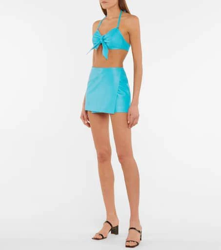 DODO BAR OR Leather miniskirt 2