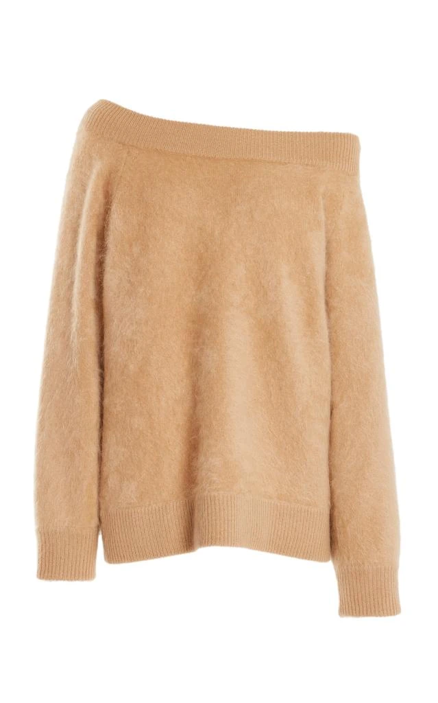 Lisa Yang Lisa Yang - Kamila Brushed-Cashmere Sweater - Neutral - 1 - Moda Operandi 1